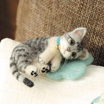 羊毛フェルトキット 『ニードルフェルトでつくるどうぶつたち