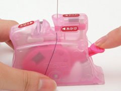 デスクスレダー ピンク クロバー 卓上型糸通し器 糸通し 10-518