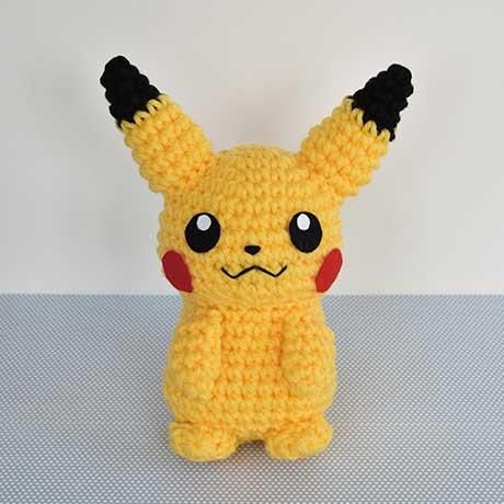 ハマナカ ポケモンあみぐるみ ピカチュウ 大 H306 168 通販 毛糸の店 もりお