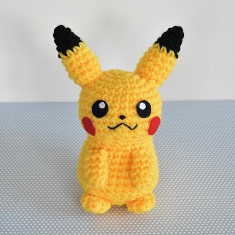 ハマナカ ポケモンあみぐるみ ピカチュウ H306 169 通販 毛糸の店 もりお