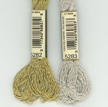 DMC ラメ刺繍糸 金 ゴールド 5番糸 5282