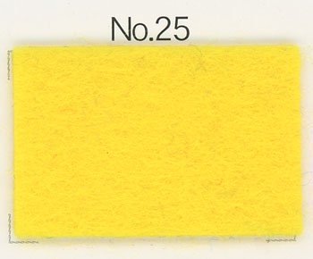 エコライフ フェルト 20cm×20cm No.25 黄色 10枚