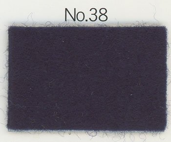 エコライフ フェルト 20cm×20cm No.38 濃紺色 10枚