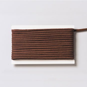 ハマナカ つつみ編み専用コード 14m巻 茶 H204-635-1