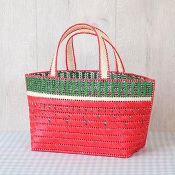 ハマナカ エコアンダリア 手芸キット スイカのトートバッグ H367 307 通販 毛糸の店 もりお