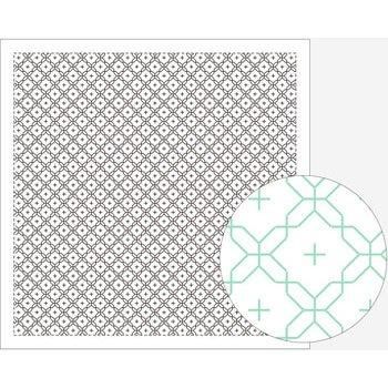 ダルマ 刺し子ふきん 一目刺し 十字花刺し 白 1102 通販｜手芸の