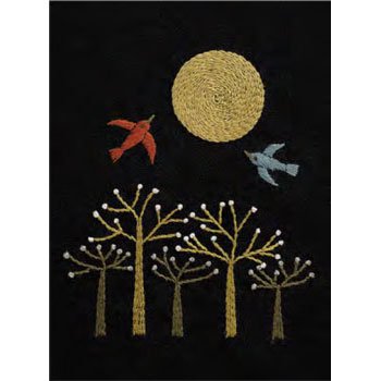 DMC 刺繍キット 満月の夜 9月 JPT47 マカベアリス刺繍カレンダー
