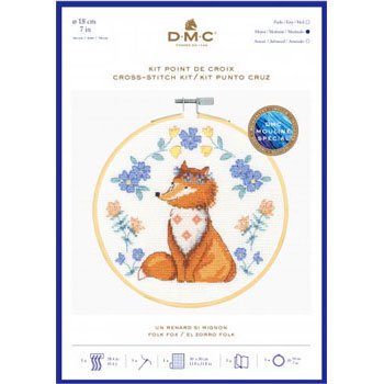 DMC ɽå FOX BK1924 FOLK ANIMALS