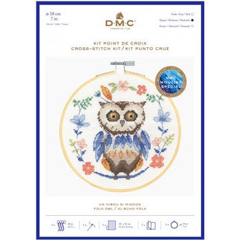 DMC ɽå OWL BK1925 FOLK ANIMALS