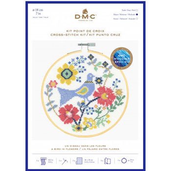 DMC ɽå BLUE BIRD BK1929 FOLK BIRDS