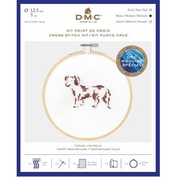 DMC ɽå Happy Dachshund BK1885 CATS&DOGS