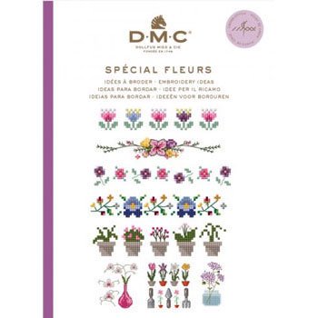 DMC  SPECIAL FLEURS 15626F CROSS STITCH MINI BOOK