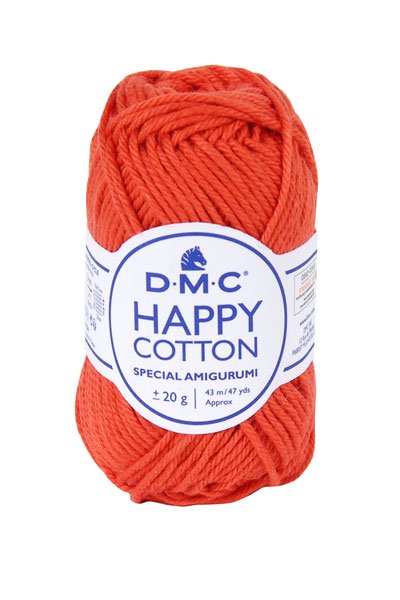 DMC ӻ ϥåԡ åȥ HAPPY COTTON col.790 KETCHUP ڻͲ1