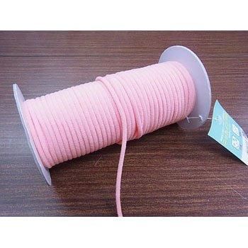 カラーマスクゴム 平5mmタイプ パステルカラー ピンク No.284 抗菌防臭加工