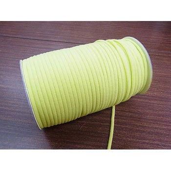 カラーマスクゴム 平5mmタイプ グリーン No.290 抗菌防臭加工