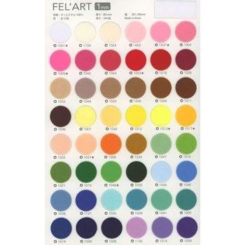 サンフェルト フェルアート 1mm厚 約110cm幅 FEL’ART