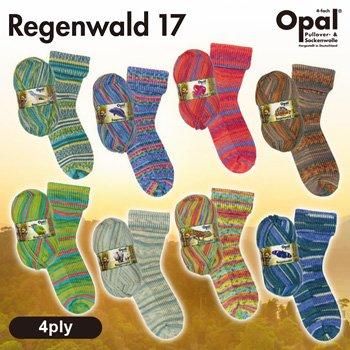 ■廃番■ 購入不可|Opal 毛糸 オパール レーゲンヴァルド 17 4ply Regenwald