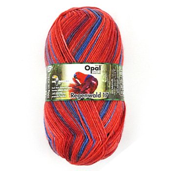 ֢ ԲġOpal ӻ ѡ 졼 17 4ply Regenwald col.11092