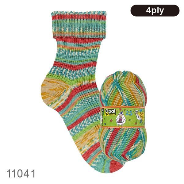 ֢ ԲġOpal ӻ Opal 25 Jahre ѡ 25ǯ˥С꡼쥯 4ply ڻͲ4