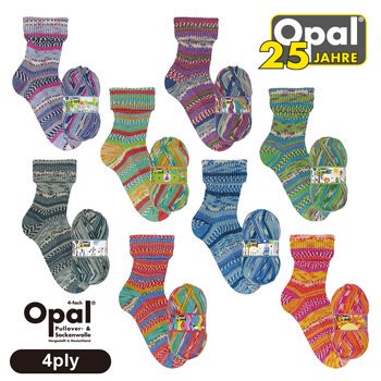 ■今季終了 品切れ■ 購入不可｜Opal 毛糸 Opal 25 Jahre オパール 25周年アニバーサリーコレクション 4ply