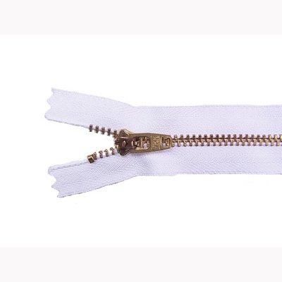 YKK 3YG 20cm ジーンズ用ファスナー col.501 白