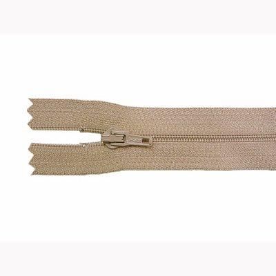 YKK 4ER 20cm ミトラファスナー 紳士ズボン用ファスナー col.573 濃ベージュ