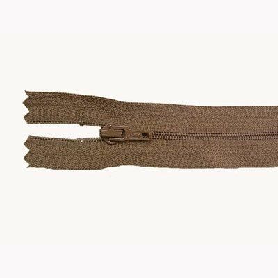 YKK 4ER 20cm ミトラファスナー 紳士ズボン用ファスナー col.563 薄茶