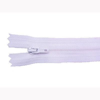 YKK 4ER 22cm ミトラファスナー 紳士ズボン用ファスナー col.501 白