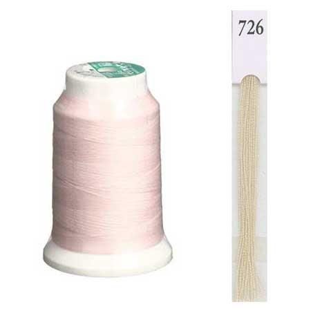 フジックス キングスパン ロックミシン糸 90番/1000m col.726 3本