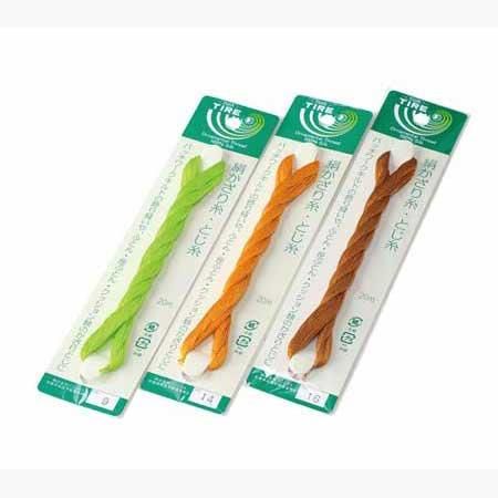 タイヤー 絹かざり とじ糸 20m 10本セット フジックス