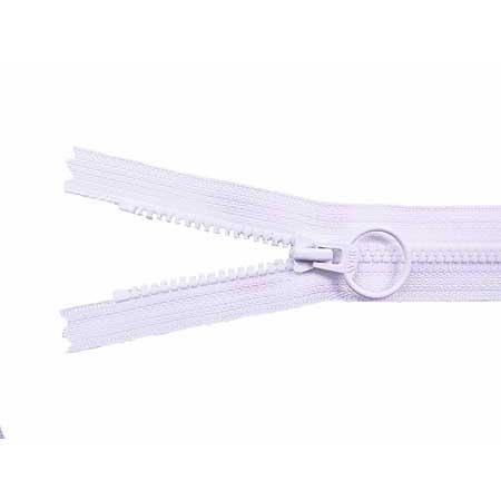 YKK リング付きファスナー 20cm ビスロン 3VS 止 DAUR2 col.501 白