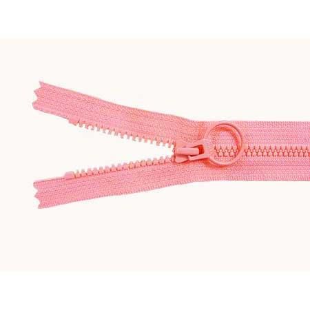 YKK リング付きファスナー 20cm ビスロン 3VS 止 DAUR2 col.322 サーモンピンク