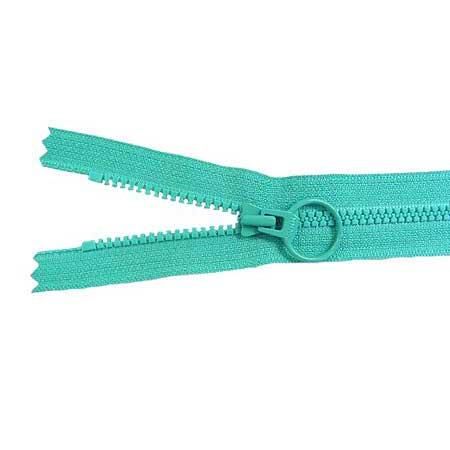 YKK リング付きファスナー 20cm ビスロン 3VS 止 DAUR2 col.018 ターコイズ