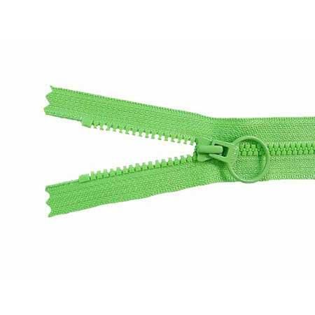 YKK リング付きファスナー 20cm ビスロン 3VS 止 DAUR2 col.536 黄緑