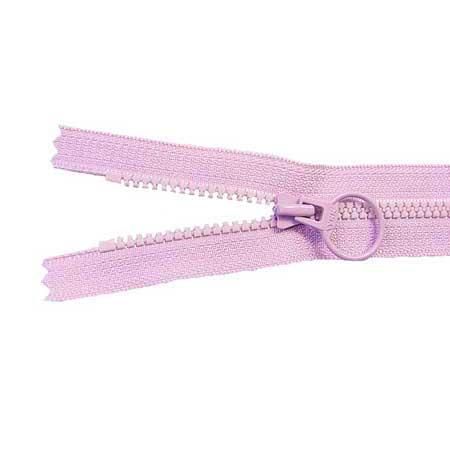YKK リング付きファスナー 20cm ビスロン 3VS 止 DAUR2 col.068 ラベンダー