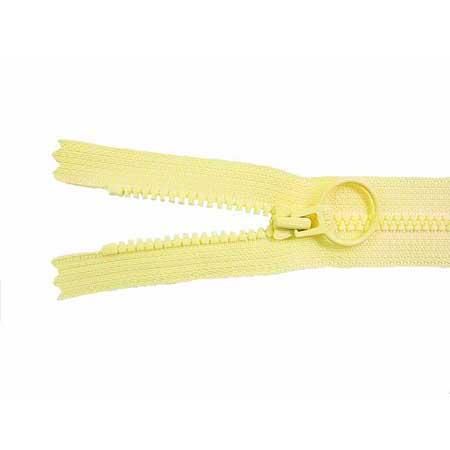 YKK リング付きファスナー 25cm ビスロン 3VS 止 DAUR2 col.503 レモンイエロー