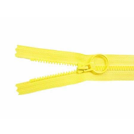 YKK リング付きファスナー 25cm ビスロン 3VS 止 DAUR2 col.504 イエロー