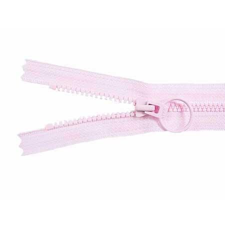 YKK リング付きファスナー 25cm ビスロン 3VS 止 DAUR2 col.512 ベビーピンク