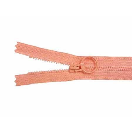 YKK リング付きファスナー 25cm ビスロン 3VS 止 DAUR2 col.522 オレンジ