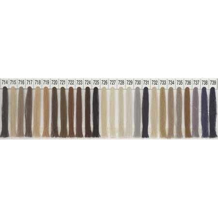 フジックス キングスパン ミシン糸 60番 5000m col.714〜739