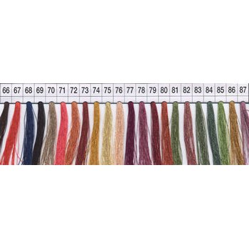 フジックス タイヤー 絹手縫い糸・絹カード 66〜87