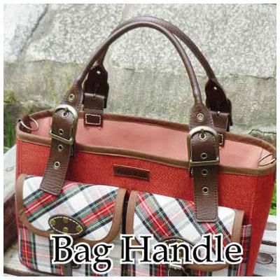 イナズマ 合成皮革持ち手 手さげ ショルダータイプ YAK-623