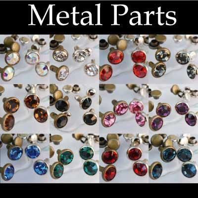 イナズマ ストーンカシメ 約8mm 2個入 AK-14-10AG