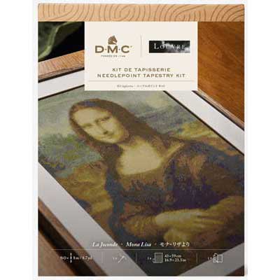 DMC DMC×ルーヴル美術館 レオナルド・ダ・ヴィンチ 「モナ・リザ」 ニードルポイントキット C122K/81
