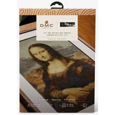 DMC DMC×ルーヴル美術館 レオナルド・ダ・ヴィンチ 「モナ・リザ」 クロスステッチキット BK1970/81