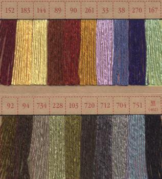 フジックス MOCO（モコ） 手縫いステッチ糸 152～黒