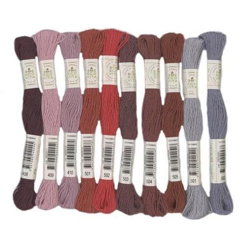 DMC Art.360 ECO VITA エコヴィータ ウールスレッド 約16mカセ col.408〜602