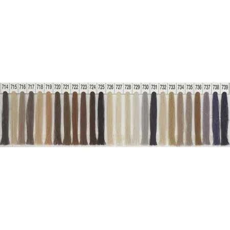 フジックス キングスパン ミシン糸 90番 5000m col.714〜739