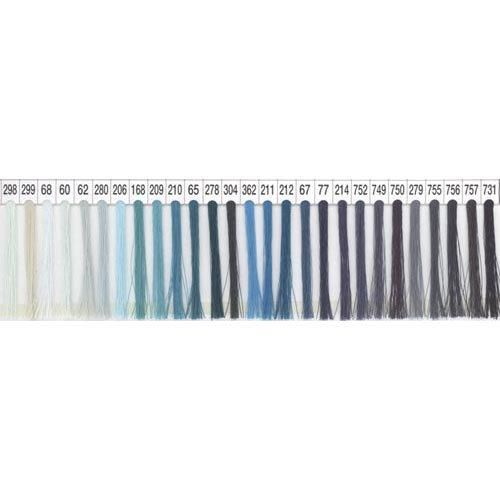 フジックス キング ポリエステルミシン糸 80番 3000m col.298〜731