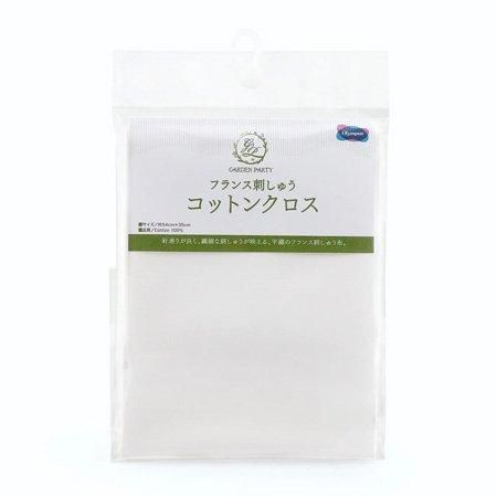 オリムパス 刺繍布 フランス刺しゅう コットンクロス 約54cmx35cm